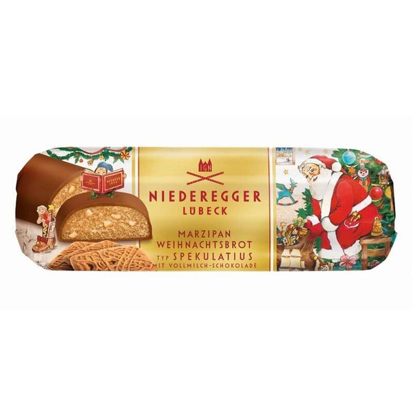 BEST BY APRIL 2024: Niederegger Christmas Loaf With Speculoos 125g