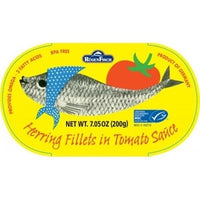 Rugenfisch Shelf Stable Herring in Tomato Sauce Retro Tin 200g