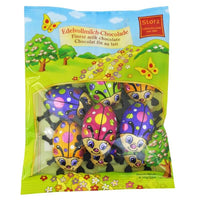 Storz 8 Piece Solid Milk Chocolate Large Colorful Ladybugs Bag (HEAT SENSITIVE ITEM - PLEASE ADD A THERMAL BOX TO YOUR ORDER TO PROTECT YOUR ITEMS 100g