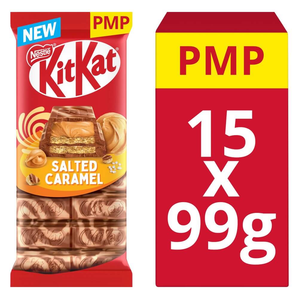 Kit Kat Chocolat Au Caramel Salé – Tablette 99 G - Cave à