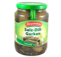 Hengstenberg Salty Dill Pickles 650g