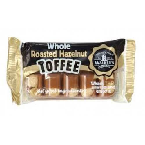 Walkers Toffee Roasted Hazelnut Toffee Bar 100g International Food Shop