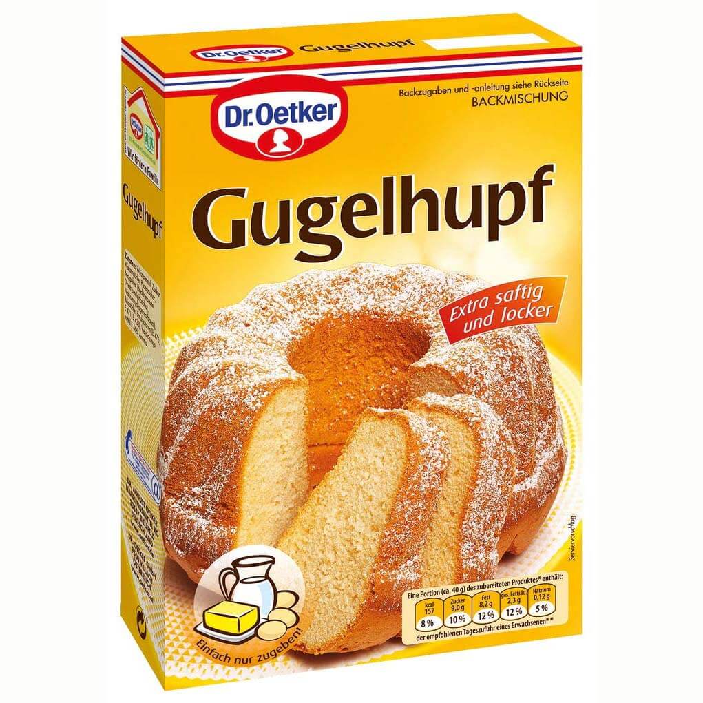 Oetker Gugelhupf Cake Mix 525g – Food Shop