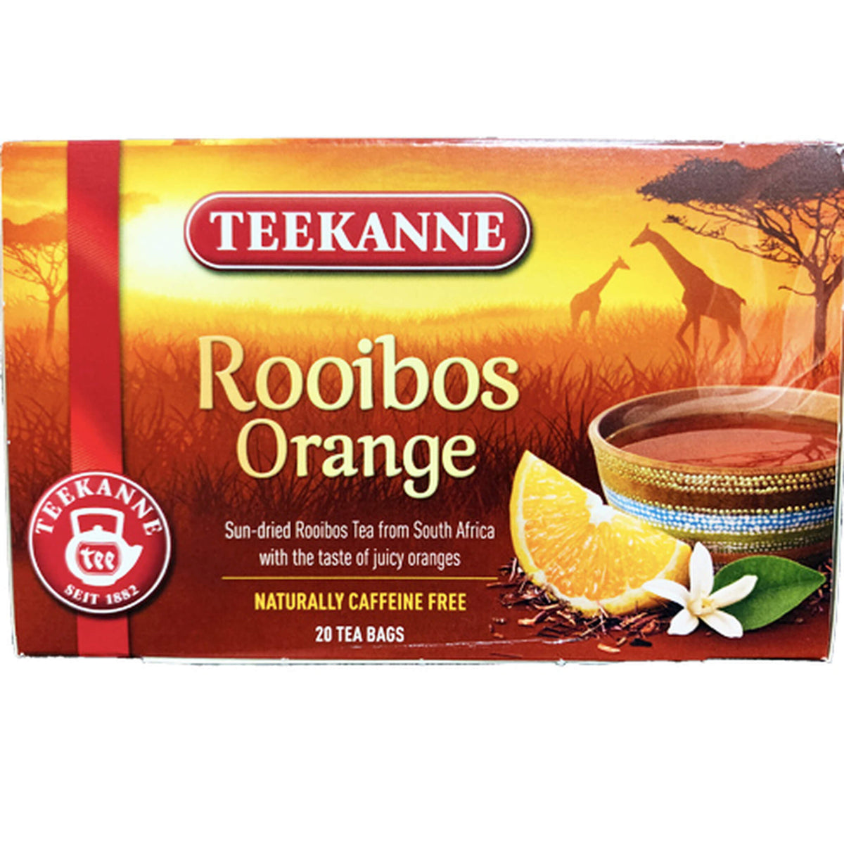 Bags) Teekanne Tea Rooibos Orange Food – International Tea (20 35g Shop
