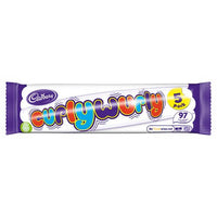 Cadbury Curly Wurly 5 Pack (HEAT SENSITIVE ITEM - PLEASE ADD A THERMAL BOX TO YOUR ORDER TO PROTECT YOUR ITEMS 107.5g