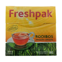Freshpak Rooibos Tea Tagless Tea Bags (Pack of 80 Bags) 200g