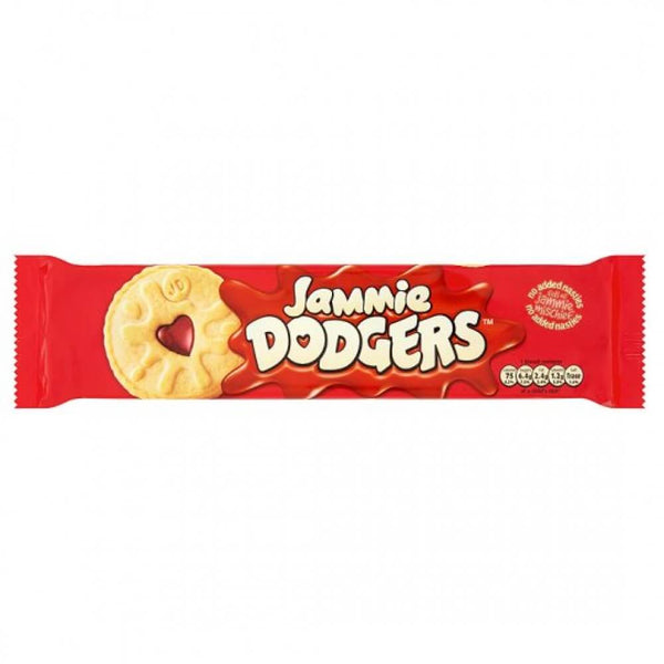 Burtons Jammie Dodgers Raspberry Flavor 140g