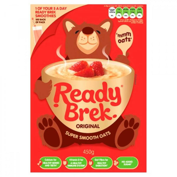 BEST BY MAY 2025: Weetabix ReadyBrek Original Porridge Oats 450g