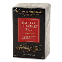 Taylors of Harrogate English Breakfast (Pack of 50 Tea Bags) 125g
