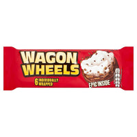 Burtons Wagon Wheels 6pk  HEAT SENSITIVE ITEM. PLEASE ADD ITEM 122942 TO THE ORDER TO TRY TO PROTECT CHOCOLATES FROM HEAT DAMAGE. 220g