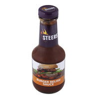 BEST BY MARCH 2024: Steers Burger Relish Sauce 375ml