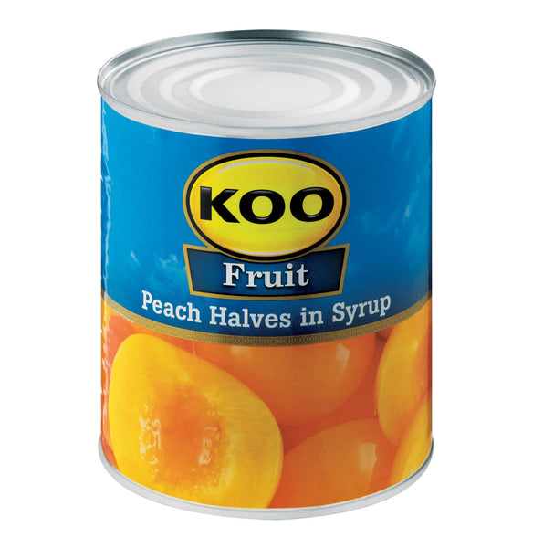 Koo Peach Halves in Syrup 410g