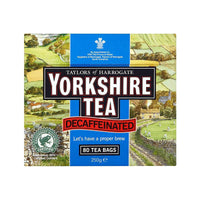 Taylors of Harrogate Yorkshire Decaf (Pack of 80 Tea Bags) 250g