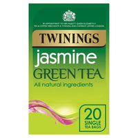 Twinings Jasmine Green (One Box of 20 Tea Bags) 40g