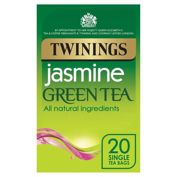 BEST BY JUNE 2025: Twinings Jasmine Green (20 Tea Bags) 40g