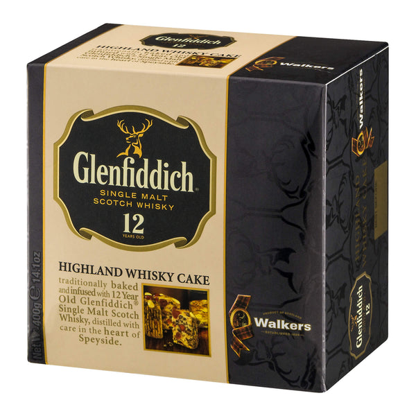 Walkers Glenfiddich Whiskey Cake 400g