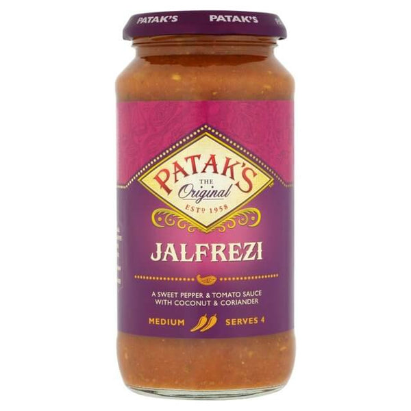Pataks Jalfrezi Medium Curry Sauce 450g