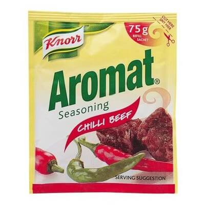 Knorr Aromat Chilli Beef Seasoning Refill Sachet 75g