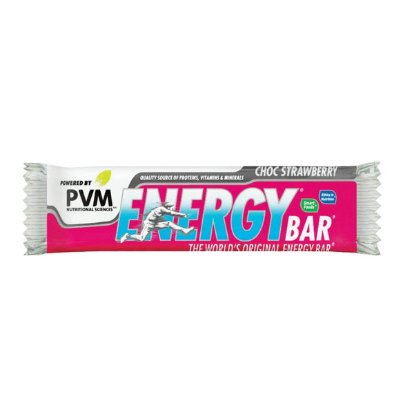 PVM Chocolate Strawberry Energy Bar 45g