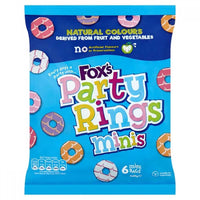 Foxs Party Rings Minis (Pack of Six Bags) 126g