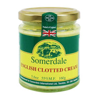 Somerdale Cream English Clotted Cream Jar (Shelf Stable Ships Ground) 160g