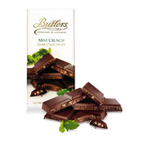 Butlers Dark Chocolate Bar with Mint Crunch (HEAT SENSITIVE ITEM - PLEASE ADD A THERMAL BOX TO YOUR ORDER TO PROTECT YOUR ITEMS 100g