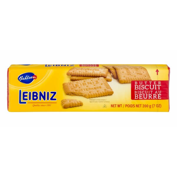 BEST BY OCTOBER 2025: Bahlsen Leibniz Butter Biscuits 200g