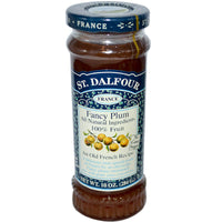 St Dalfour Plum Fruit Spread an Old French Recipe 100% Fruit No Cane Sugar 284g