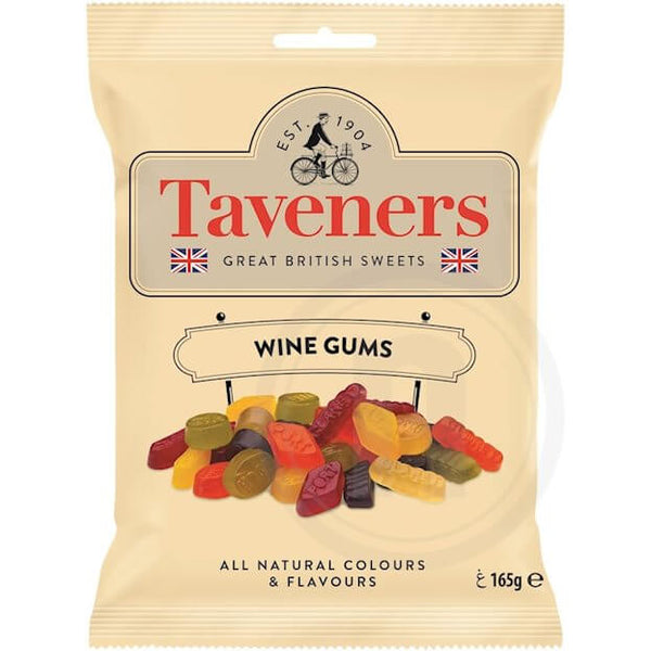 Taveners Wine Gums Bag 165g