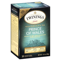 Twinings of London Prince of Wales (Pack of 20 Tea Bags) 40g