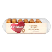BEST BY MARCH 2025: Mrs Crimbles Macaroons Coconut 190g