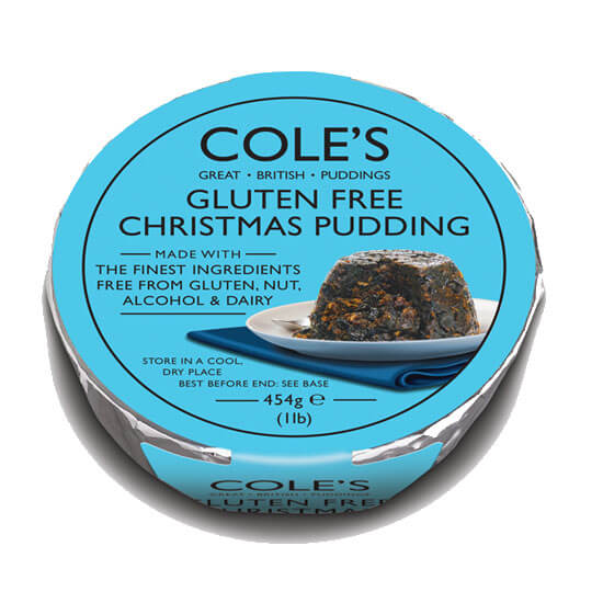 Coles Christmas Pudding Gluten Free The Finest Ingredients Free From Gluten,Nut, Alcohol, and Dairy Free 454g