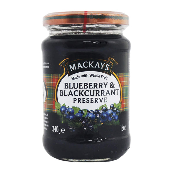 Mackays Blueberry and Blackcurrant Preserve 340g