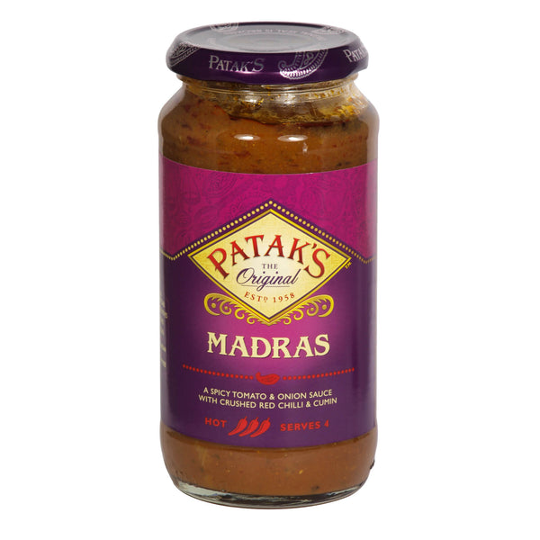 Pataks Curry Sauce -  Madras  450g