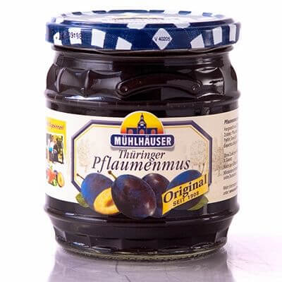 Muehlhauser Plum Fruit Spread 450g