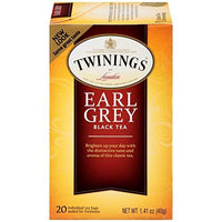 Twinings of London Tea - Earl Grey Extra Bold (One Box of 20 Tea Bags) 50g
