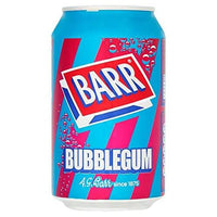 Barrs Bubblegum Soda Sugar Free 330ml