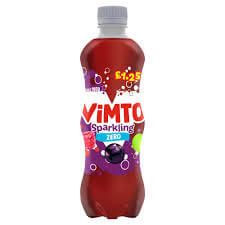 BEST BY APRIL 2024: Vimto Squash Zero Sugar Sparkling Squash 500ml