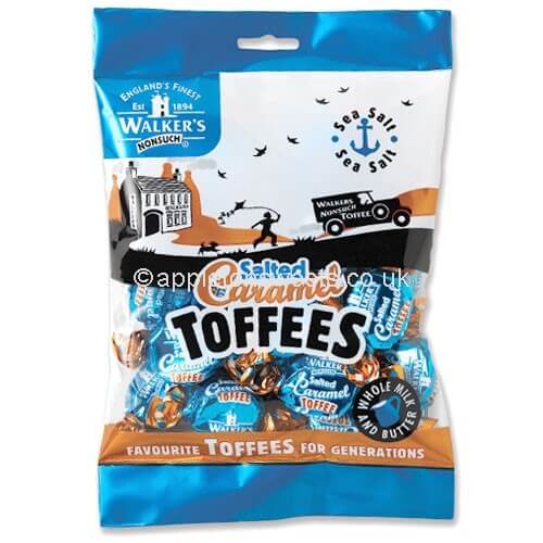 Walkers Nonsuch Caramel Toffee Bag 150g