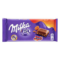 Milka Bar with Daim (HEAT SENSITIVE ITEM - PLEASE ADD A THERMAL BOX TO YOUR ORDER TO PROTECT YOUR ITEMS 100g