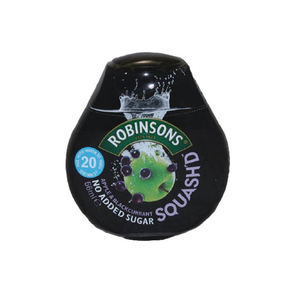 Robinsons Squashed - Apple and Blackcurrant No Added Sugar 66ml