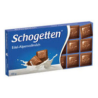 Schogetten Milk Chocolate Bar (HEAT SENSITIVE ITEM - PLEASE ADD A THERMAL BOX TO YOUR ORDER TO PROTECT YOUR ITEMS 100g