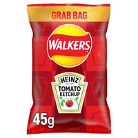 Walkers Crisps Tomato Ketchup Flavour 45g