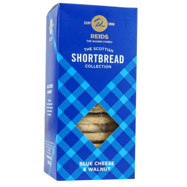 Reids of Caithness Blue Cheese and Walnut Shortbread 150g