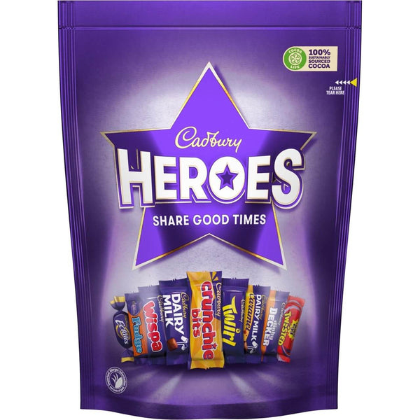 Cadbury Heroes Sharing Pouch 270g