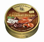 Cavendish and Harvey Caramel Drops Filled with Coffee 130g