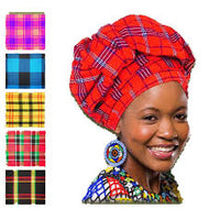 African Hut African Head Wrap. Doek (Colours Vary. Please Specify A Colour in The Comments Section) 500g