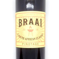 Braai Wine Pinotage 2020 750ml