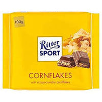 BEST BY APRIL 2024: Ritter Sport Milk Chocolate with Cornflakes 100g