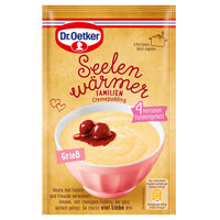Dr Oetker Seelen Waermer Familien Semolina Creme Pudding 91g
